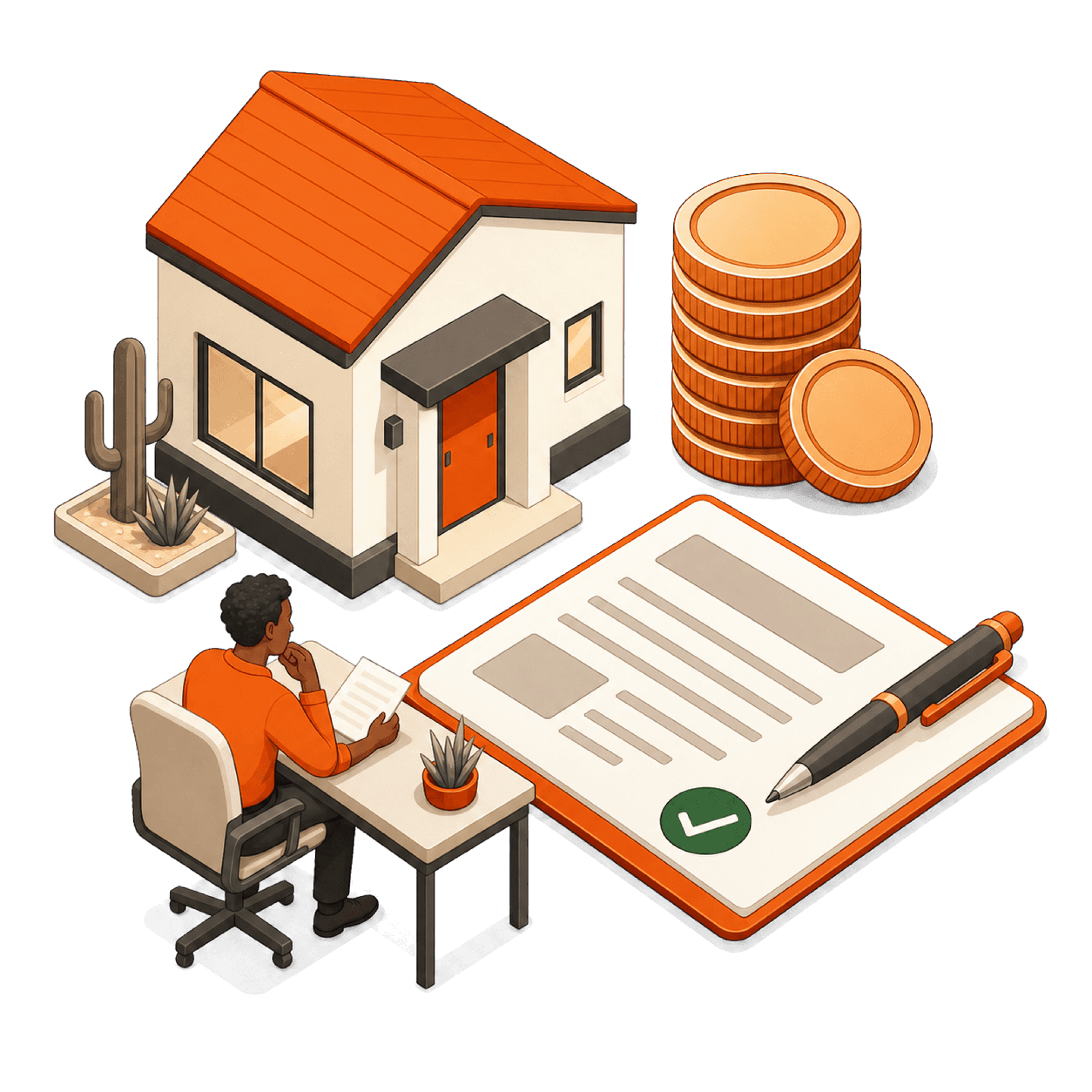 Construction loan calculator by Desert Wolf Developers