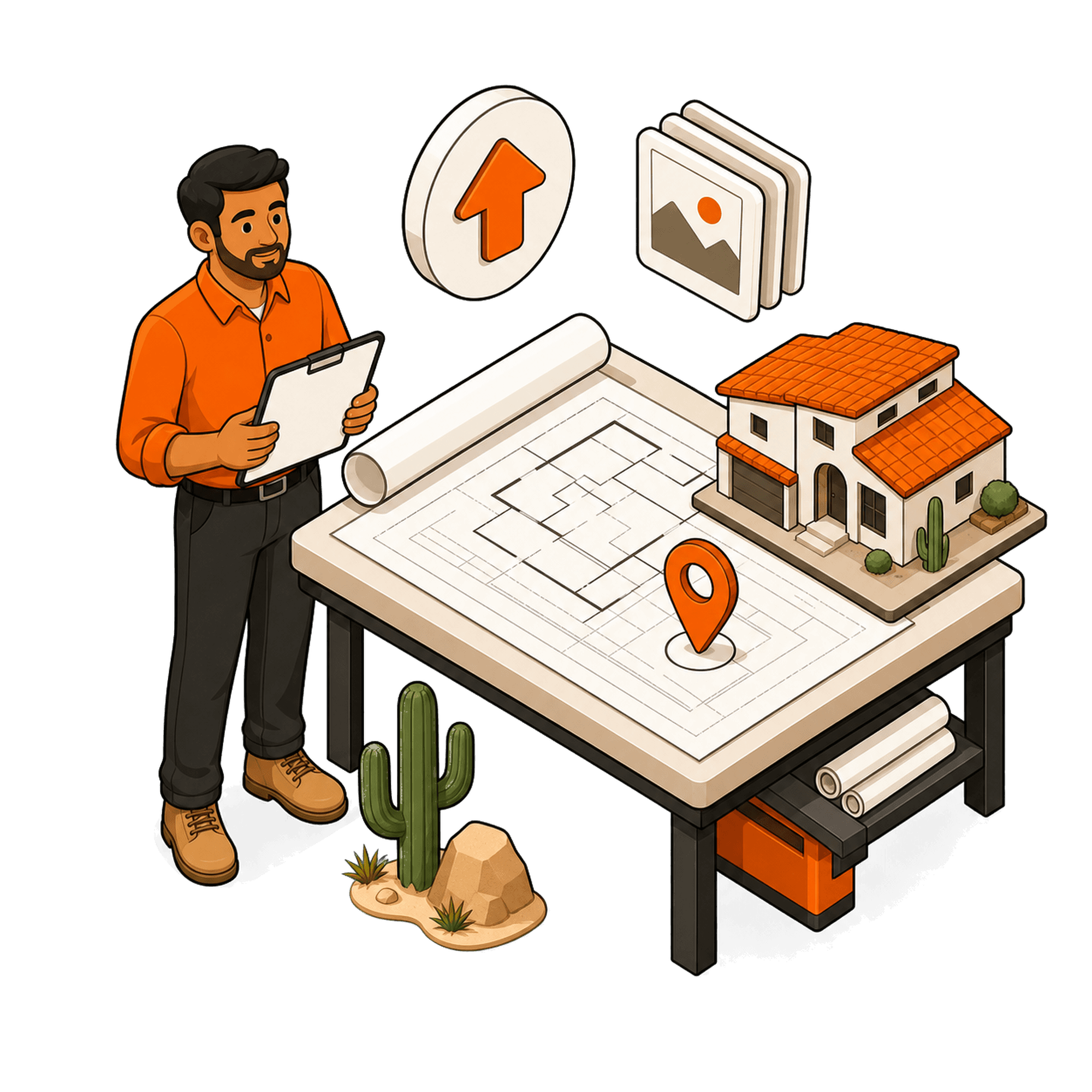 Submit your construction or fix-and-flip project to Desert Wolf Developers